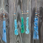 Mosaic Pastel Chimes Wind Chime Close Up